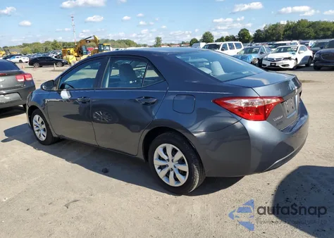 2017 Toyota Corolla L из США, поврежденный, VIN 2T1BURHE5HC960403